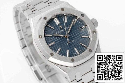 Audemars Piguet Royal Oak 15450ST.OO.1256ST.03 1:1 Best Edition APS Factory V3 Blue Dial - Image 2