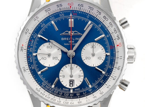 Breitling Navitimer B01 Chronograph AB0137211C1A1 41mm 1:1 Best Edition BLS Factory Leather Strap - Imagen 3