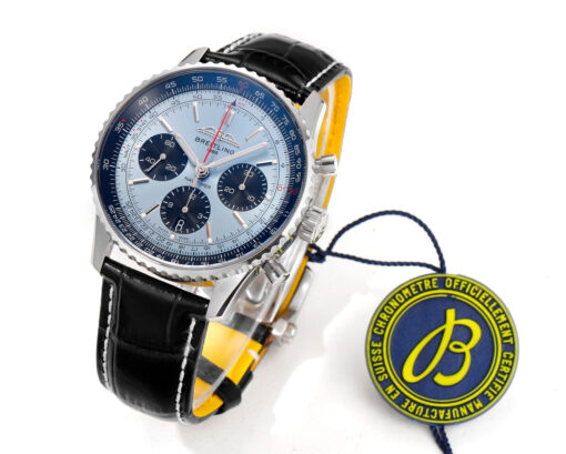 Breitling Navitimer B01 Chronograph AB0138241C1P1 43mm 1:1 Best Edition BLS Factory - Imagen 7