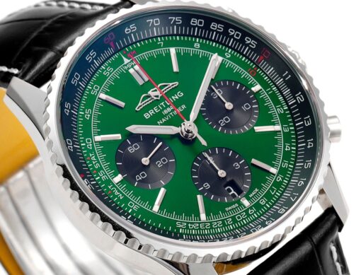 Breitling Navitimer B01 Chronograph AB0137241L1P1 43mm 1:1 Best Edition BLS Factory - Imagen 4