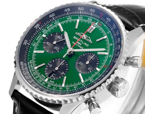 Breitling Navitimer B01 Chronograph AB0137241L1P1 43mm 1:1 Best Edition BLS Factory - Imagen 5