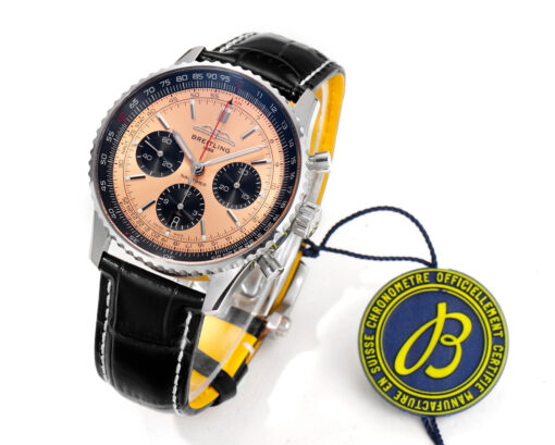 Breitling Navitimer B01 Chronograph AB0138241K1P1 43mm 1:1 Best Edition BLS Factory - Imagen 2