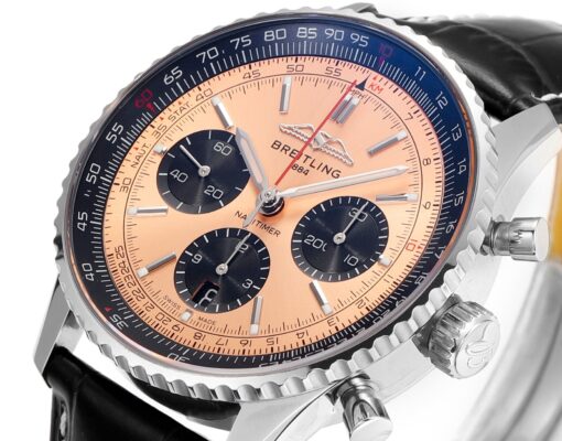 Breitling Navitimer B01 Chronograph AB0138241K1P1 43mm 1:1 Best Edition BLS Factory - Imagen 5