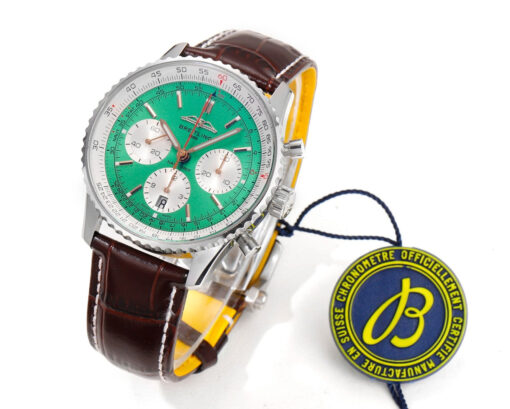 Breitling Navitimer B01 Chronograph AB0139211L1P1 41mm 1:1 Best Edition BLS Factory - Imagen 2