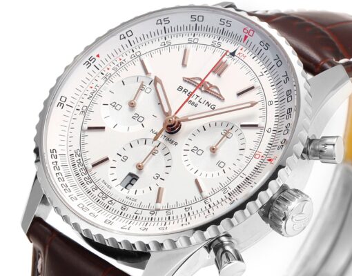 Breitling Navitimer B01 Chronograph AB0139211G1P1 41mm 1:1 Best Edition BLS Factory - Imagen 4