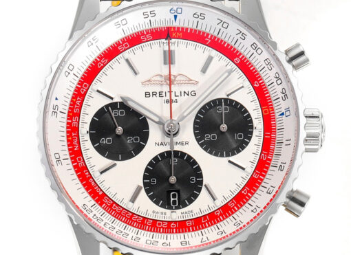 Breitling Navitimer B01 Chronograph AB01383B1G1P1 43mm 1:1 Best Edition BLS Factory - Imagen 3