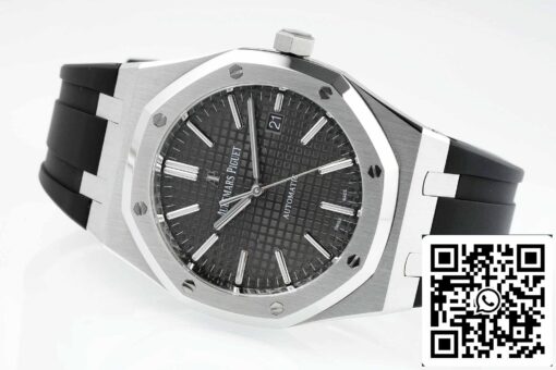 Audemars Piguet Royal Oak 15400OR APS Factory V3 1:1 Best Edition 3120 movement Grey dial - Imagen 4