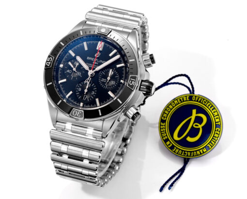 Breitling Super Chronomat B01 AB0134101C1A1  44mm BLS Factory 1:1 Best Edition - Imagen 7