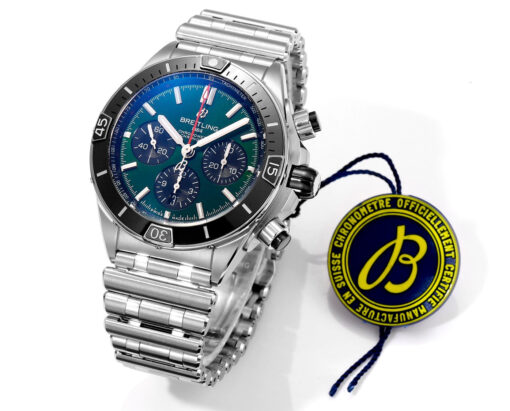 Breitling Super Chronomat B01 AB01343A1L1A1 44mm BLS Factory 1:1 Best Edition - Imagen 7