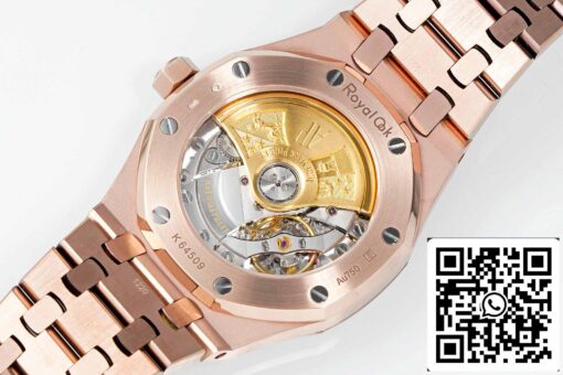 Audemars Piguet 15454 Frost Gold 1:1 best edition White dial Rose gold - Image 9