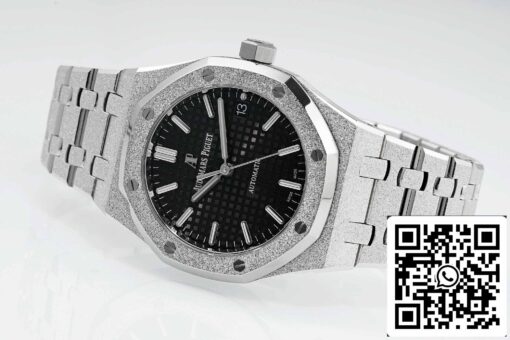 Audemars Piguet 15454 Frost Gold 1:1 best edition black dial - Image 4