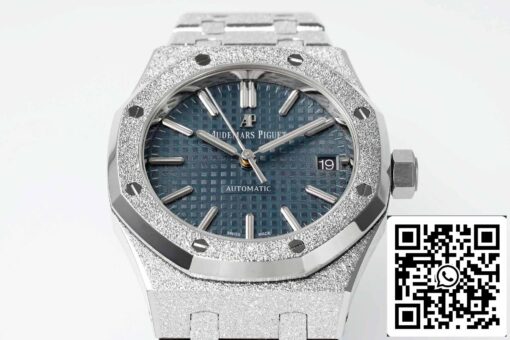 Audemars Piguet 15454 Frost Gold 1:1 best edition Blue dial - Image 2