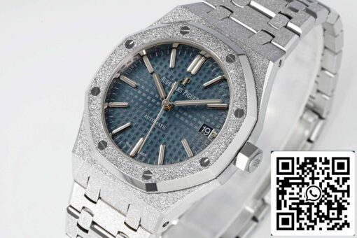 Audemars Piguet 15454 Frost Gold 1:1 best edition Blue dial - Image 3