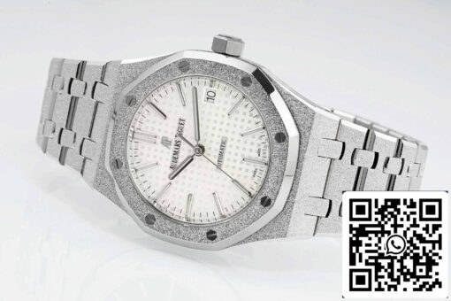 Audemars Piguet 15454 Frost Gold 1:1 best edition White dial - Image 3