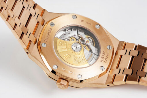 Audemars Piguet Royal Oak 15400ST 1:1 Best Edition ZF Factory White Dial Rose Gold – Bild 2