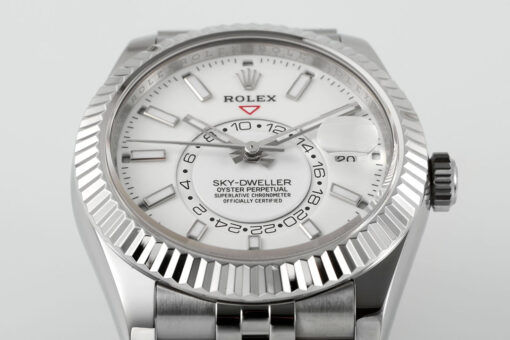 Rolex Sky Dweller M326934-0002 1:1 Best Edition ZF Factory White Dial Newest Version 2024 - Image 2