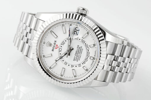 Rolex Sky Dweller M326934-0002 1:1 Best Edition ZF Factory White Dial Newest Version 2024 - Image 8