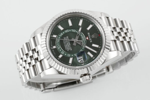 Rolex Sky Dweller M336934-0001 1:1 Best Edition ZF Factory Green Dial Newest Version 2024 - Image 9