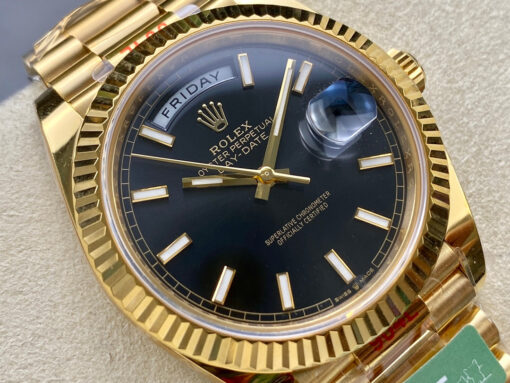 Rolex Day Date 40 M228238-0067 Black Dial 1:1 Best Edition AR Factory 3255 Movement - Image 8