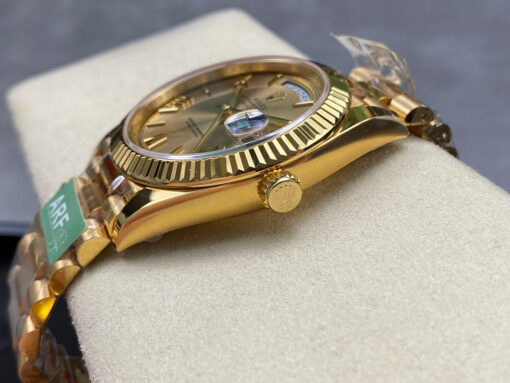 Rolex Day Date 40 M228238-0006 Yellow Dial 1:1 Best Edition AR Factory 3255 Movement - Imagen 4