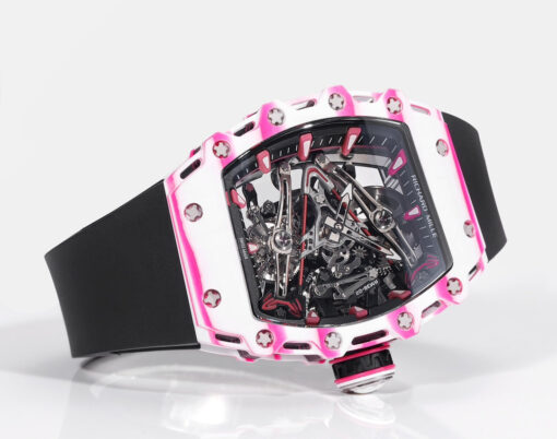 Richard Mille Bubba Watson Tourbillon RM38-02  1:1 Best Edition Black Rubber Strap - Image 9