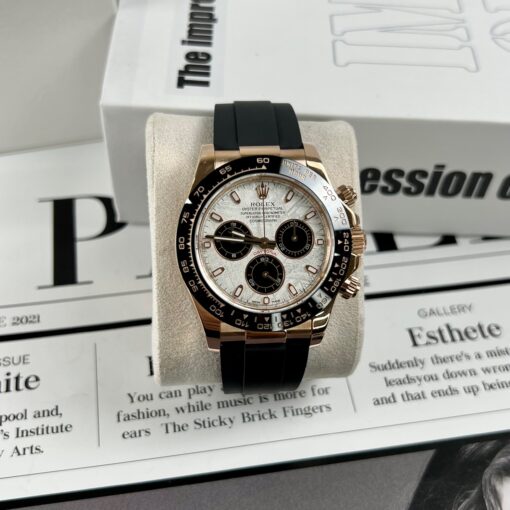 Rolex Cosmograph Daytona 116515LN meteorite dial 18k Rose gold Coated - Image 4