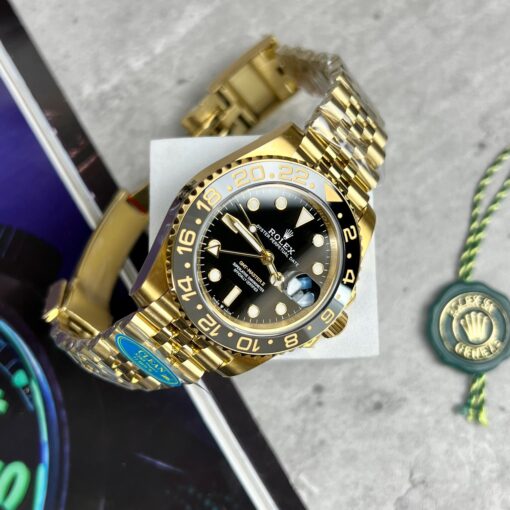 Rolex GMT-Master II 126718GRNR-0001 Gold-wrapped at Clean factory - Image 3