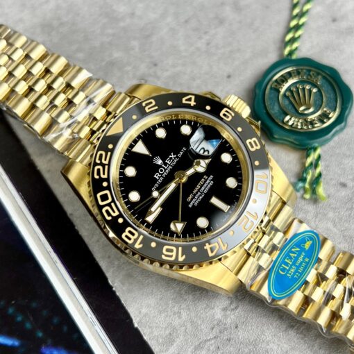 Rolex GMT-Master II 126718GRNR-0001 Gold-wrapped at Clean factory - Image 4