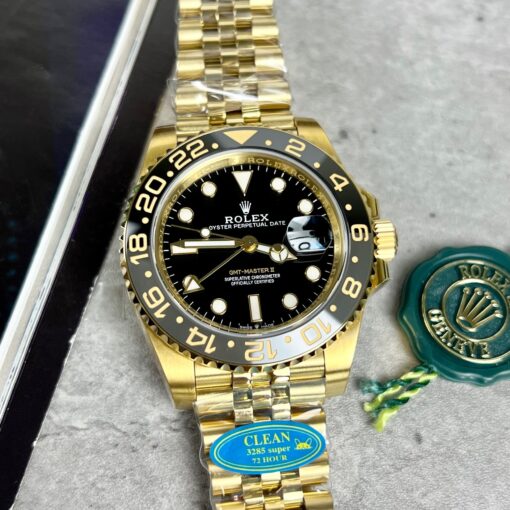 Rolex GMT-Master II 126718GRNR-0001 Gold-wrapped at Clean factory - Image 5