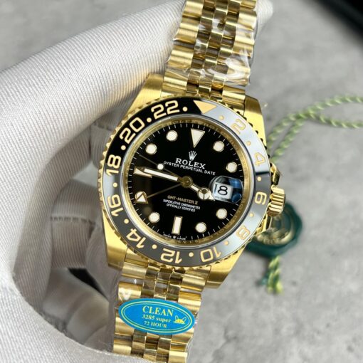 Rolex GMT-Master II 126718GRNR-0001 Gold-wrapped at Clean factory - Image 6