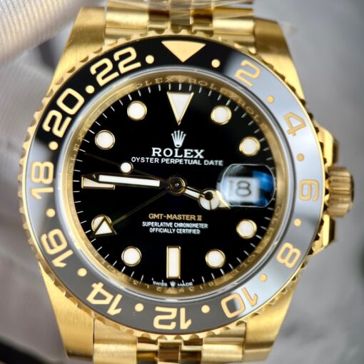 Rolex GMT-Master II 126718GRNR-0001 Gold-wrapped at Clean factory - Image 8