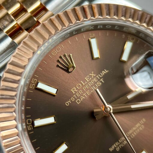 Rolex Datejust 41 Automatic Rose Gold & Steel Watch 126331 - Image 4