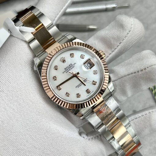 Rolex Datejust 41 126331 rose gold gold-plated from GM Factory - Image 2