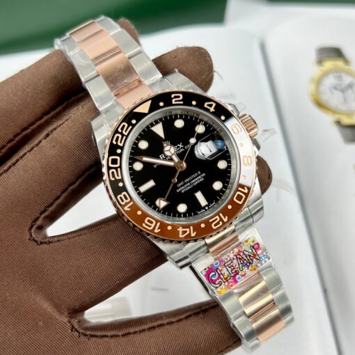 Rolex GMT-Master II Root Beer Men's Watch 126711CHNR-0002 Rose gold Wrapped - Image 6