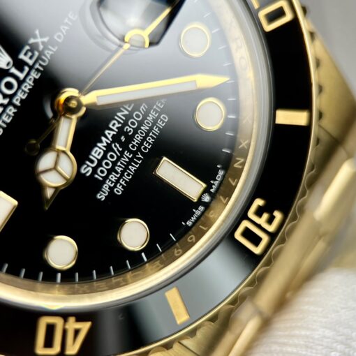 Rolex Submariner Date Black Dial Yellow Gold Men's Watch 126618LN-0002 wrapped 18k gold - Image 7