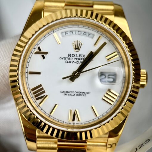 Rolex Day-Date 40 228238-0042 wrapped 18k gold With a weight of 150 grams - 이미지 7