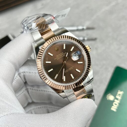 Rolex Datejust 41 Men's Automatic Watch 126331-0001 18k Rose gold coated - Image 12