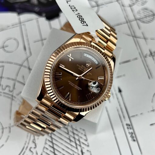 Rolex Day Date President Automatic 228235 18k rose gold filled 150 gram - 이미지 9