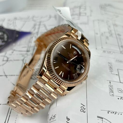 Rolex Day Date President Automatic 228235 18k rose gold filled 150 gram - 이미지 10