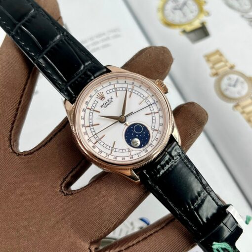 Rolex Cellini Moonphase 50535 18k rose gold filled KZ Factory - Image 2