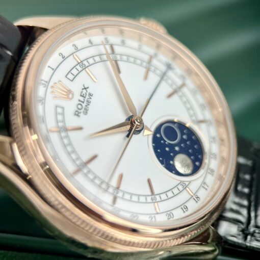 Rolex Cellini Moonphase 50535 18k rose gold filled KZ Factory - Image 6