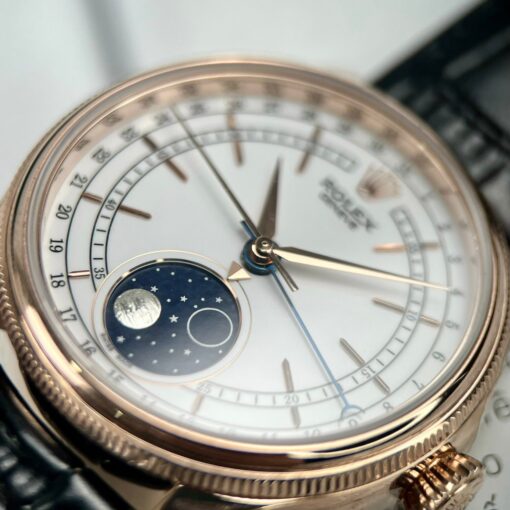 Rolex Cellini Moonphase 50535 18k rose gold filled KZ Factory - Image 7