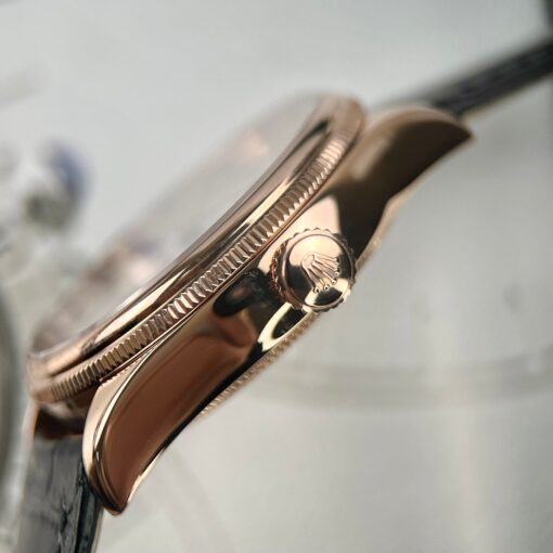 Rolex Cellini Moonphase 50535 18k rose gold filled KZ Factory - Image 9