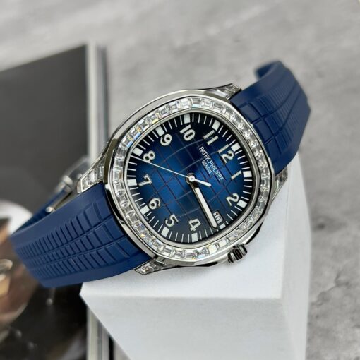 Patek Philippe Aquanaut 5168G-001 Best 1:1 Edition 3K Factory Custom Mossanite - Image 4