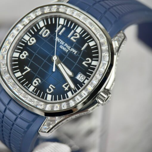 Patek Philippe Aquanaut 5168G-001 Best 1:1 Edition 3K Factory Custom Mossanite - Image 7