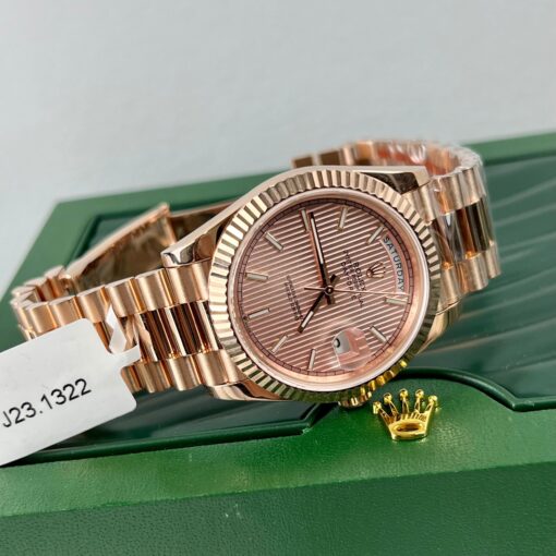 Rolex Oyster Day-Date 40mm chodmip 228235 coated 18k rose gold Best 1:1 Edition 130 gram - Image 3