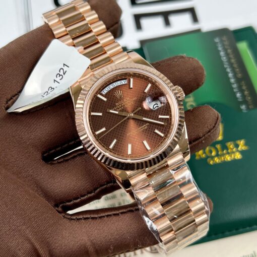 Rolex Day-Date 40 228235 chodmip Best 1:1 Edition coated 18k rose Gold 130 gram - 이미지 2