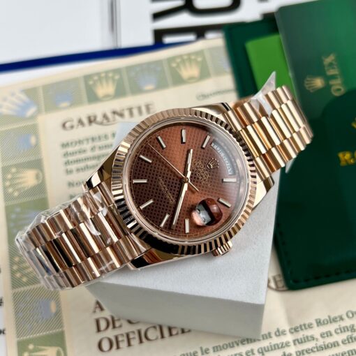 Rolex Day-Date 40 228235 chodmip Best 1:1 Edition coated 18k rose Gold 130 gram - 이미지 5