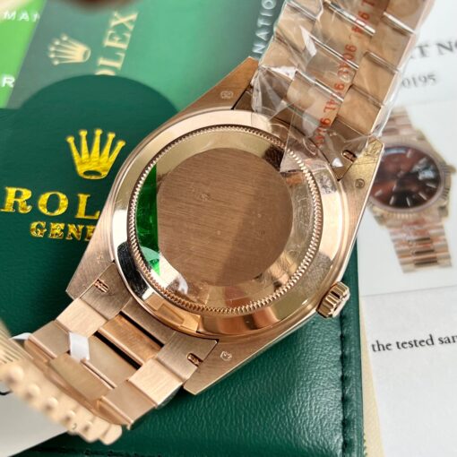 Rolex Day-Date 40 228235 chodmip Best 1:1 Edition coated 18k rose Gold 130 gram - 이미지 9