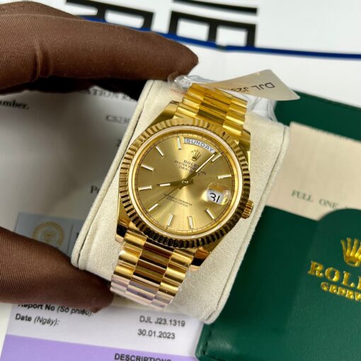 Rolex Day-Date 40mm 228238-0003 coated 18k yellow gold Best 1:1 Edition 130 gram - Image 2